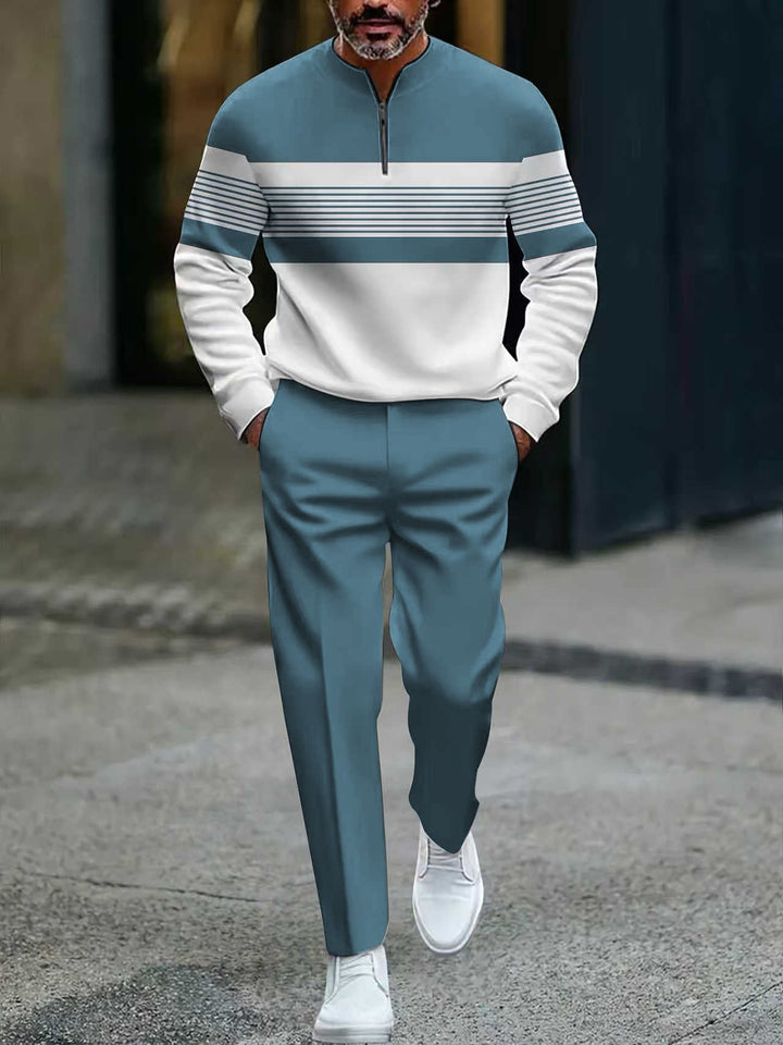 Sylax - Conjunto de Duas Peças Casual e Elegante