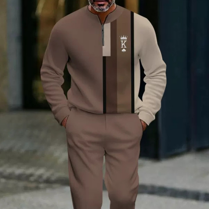 Sylax - Conjunto de Duas Peças Casual e Elegante